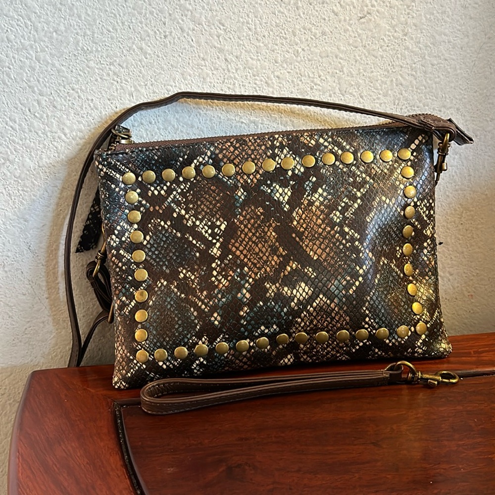 Laggo Studded Crossbody Bag